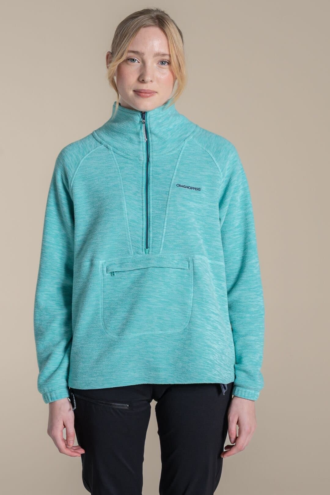 Craghoppers Craghoppers Women's Esk II Half Zip Fleece in Aqua