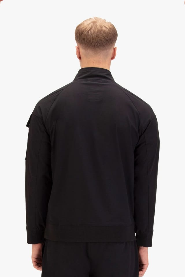 Luke 1977 Luke 1977 Men's Cogne Zip Through Funnel Sweatshirt in Black - 2