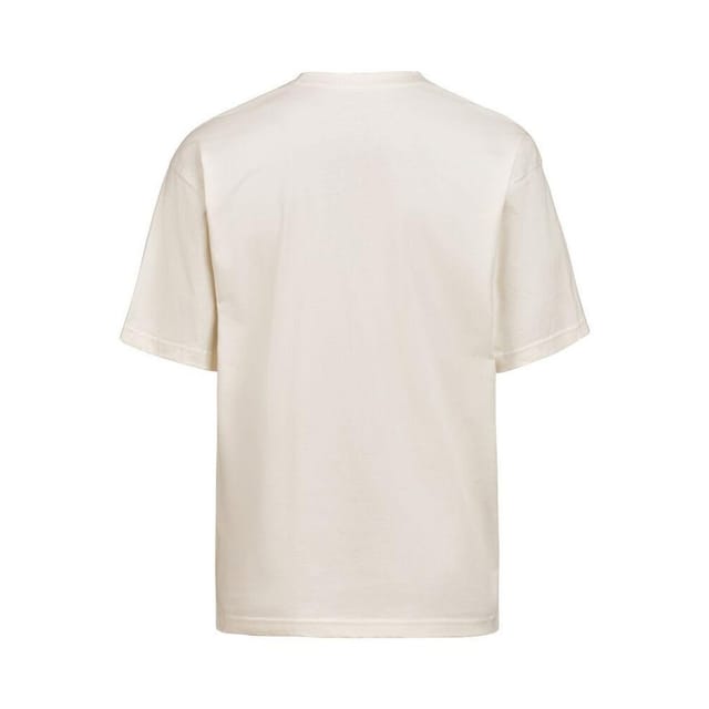 Untagged Movement Untagged Movement Men's Cotton Loose Fit T-Shirt in Off-White - 3