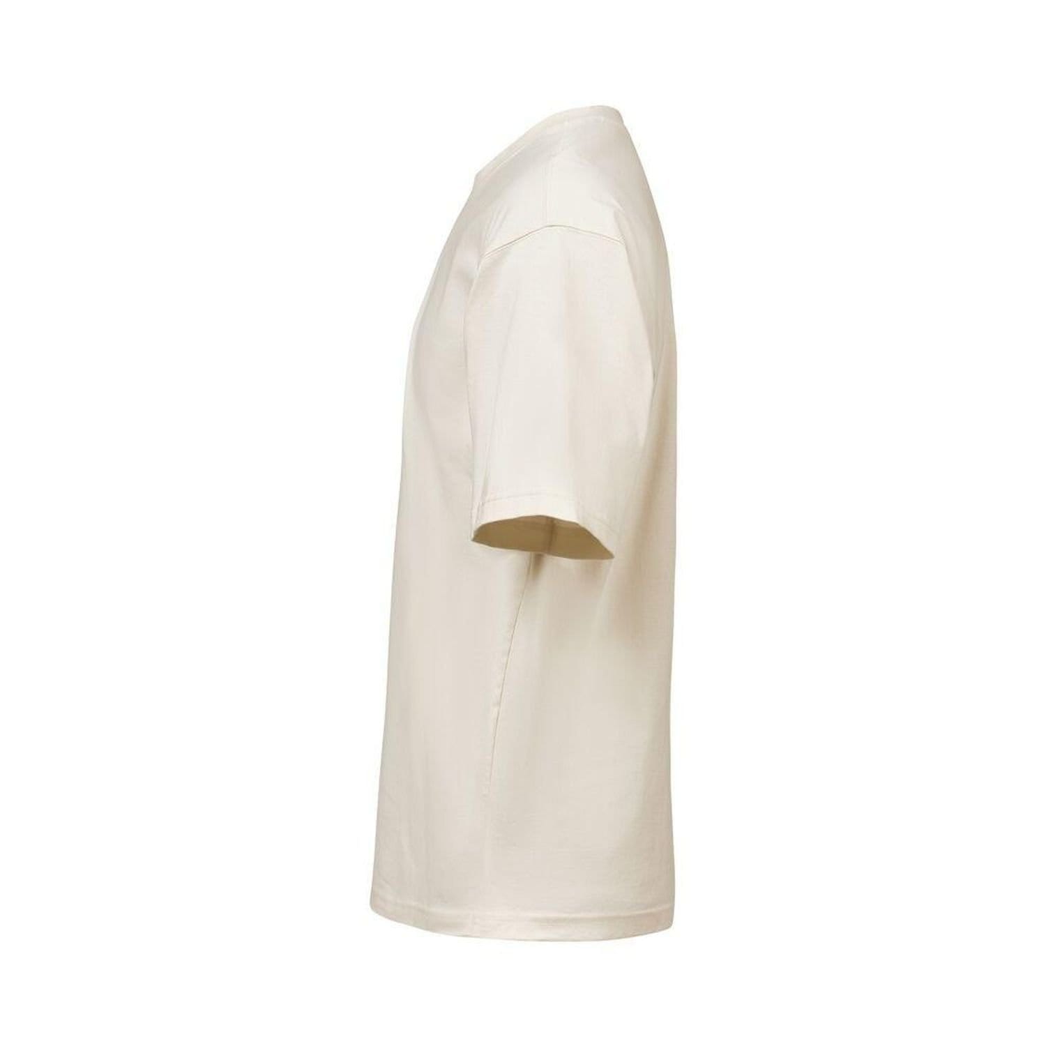 Untagged Movement Untagged Movement Men's Cotton Loose Fit T-Shirt in Off-White - 4