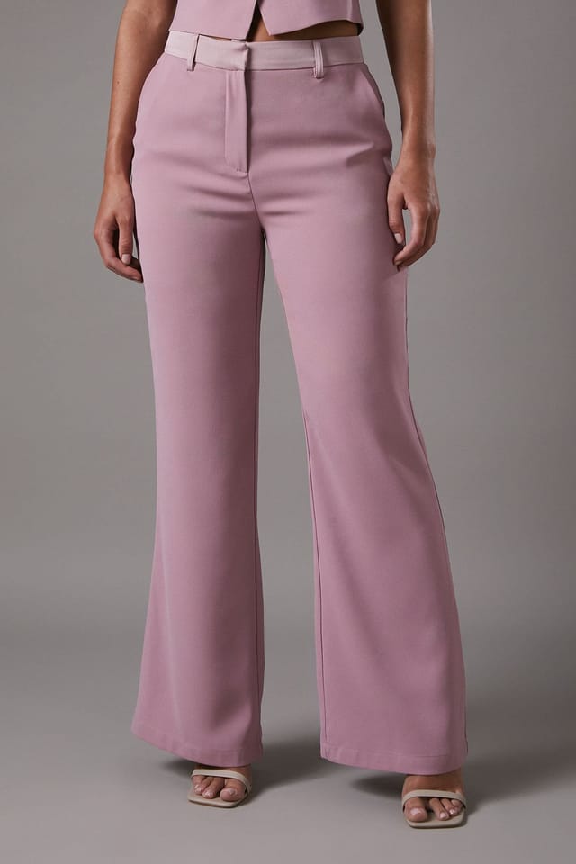 Coast Coast Women's Premium Flare Trouser in Mink - 2