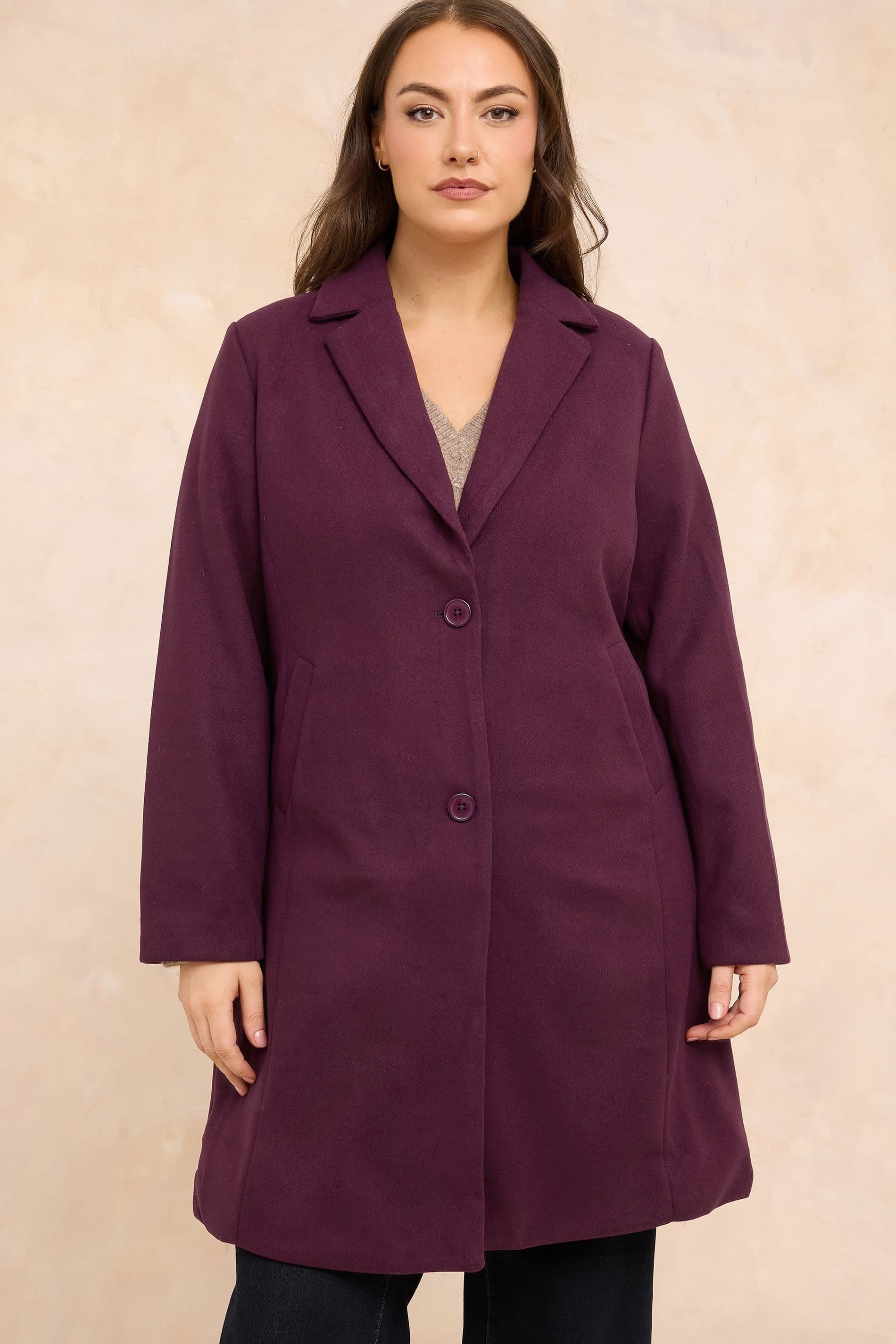 Evans Evans Women's City Coat in Red