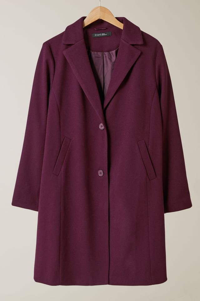 Evans Evans Women's City Coat in Red - 2