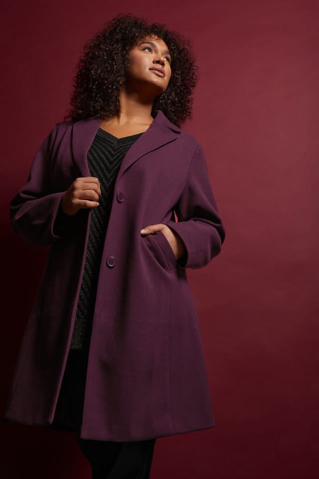 Evans Evans Women's City Coat in Red - 3