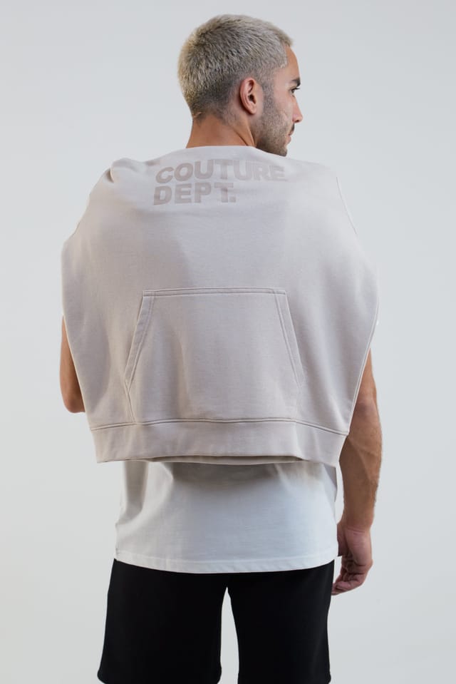 BCouture BCouture Men's Shorts, Hoodie & T-Shirt Set in Stone - 2