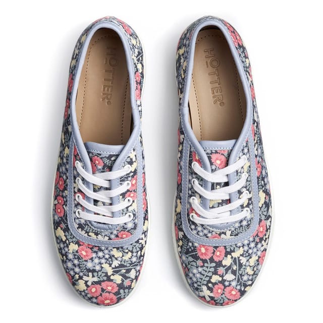 Hotter Hotter Women's 'Mabel' Canvas Lace-Ups - 3