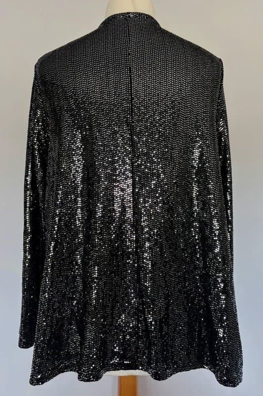 New Look New Look Sparkly sequin cardigan / blazer size 20