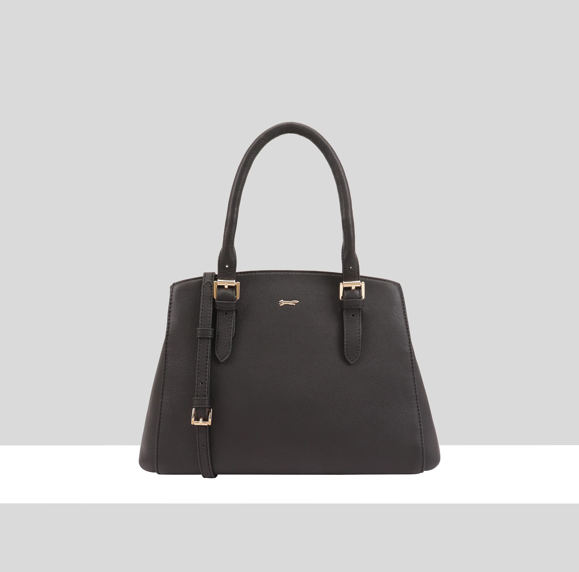 Paul Costelloe Paul Costelloe Women's DV01 Leather Multi Way Bag in Black