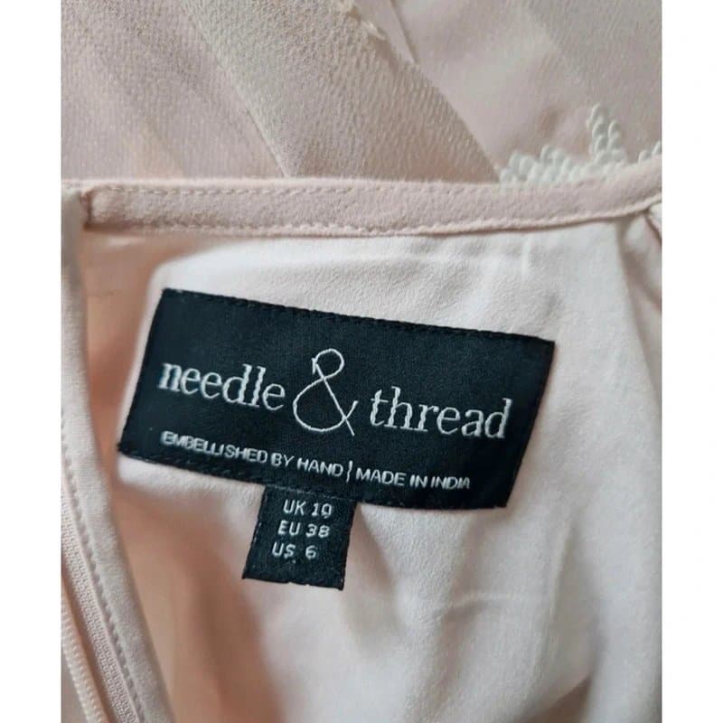 Needle & Thread Needle & Thread Organza sequin embellished sleeveless womens blouse UK size 10