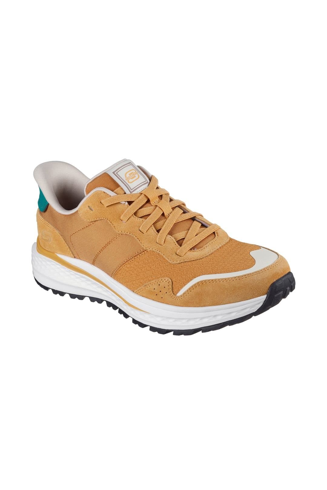 Skechers Skechers Men's SLADE ULTRA MERCER Bungee Lace Slip-Ins Sneaker Wheat