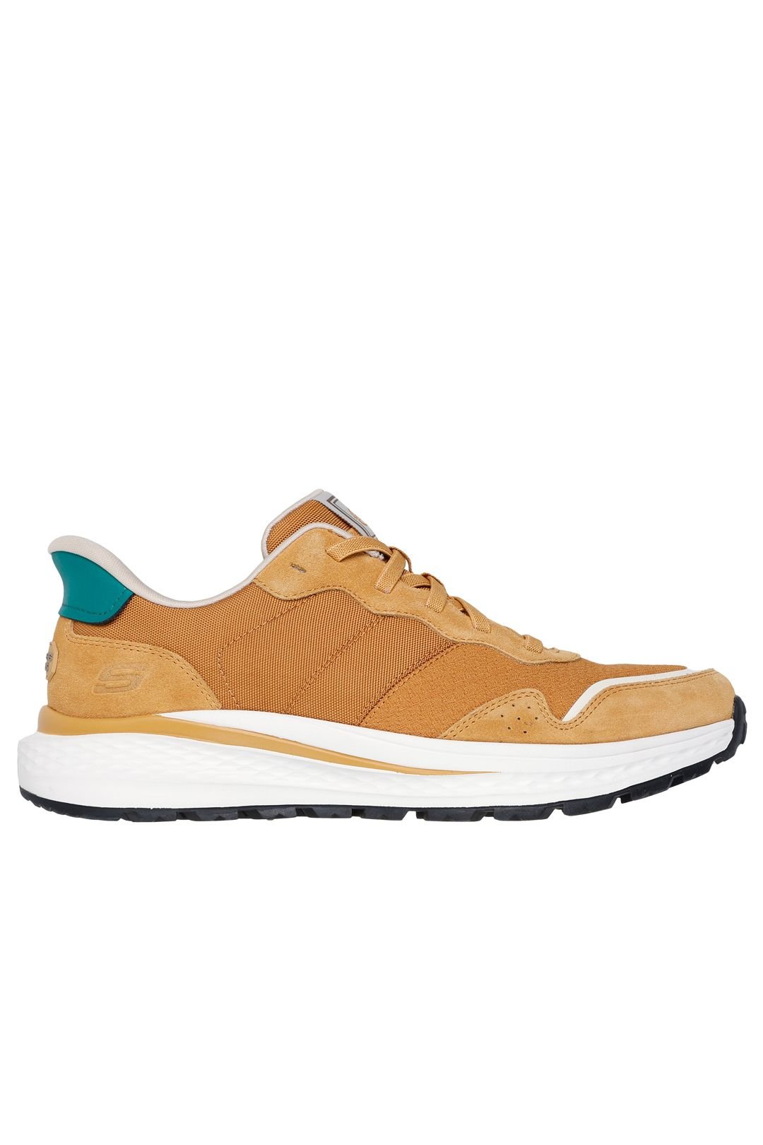 Skechers Skechers Men's SLADE ULTRA MERCER Bungee Lace Slip-Ins Sneaker Wheat - 3