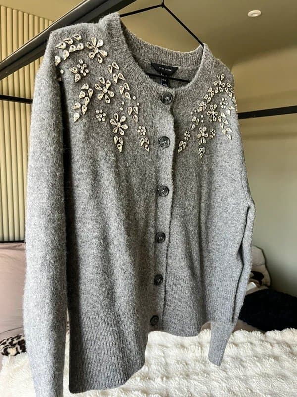 New Look New Look Embellished Cardigan