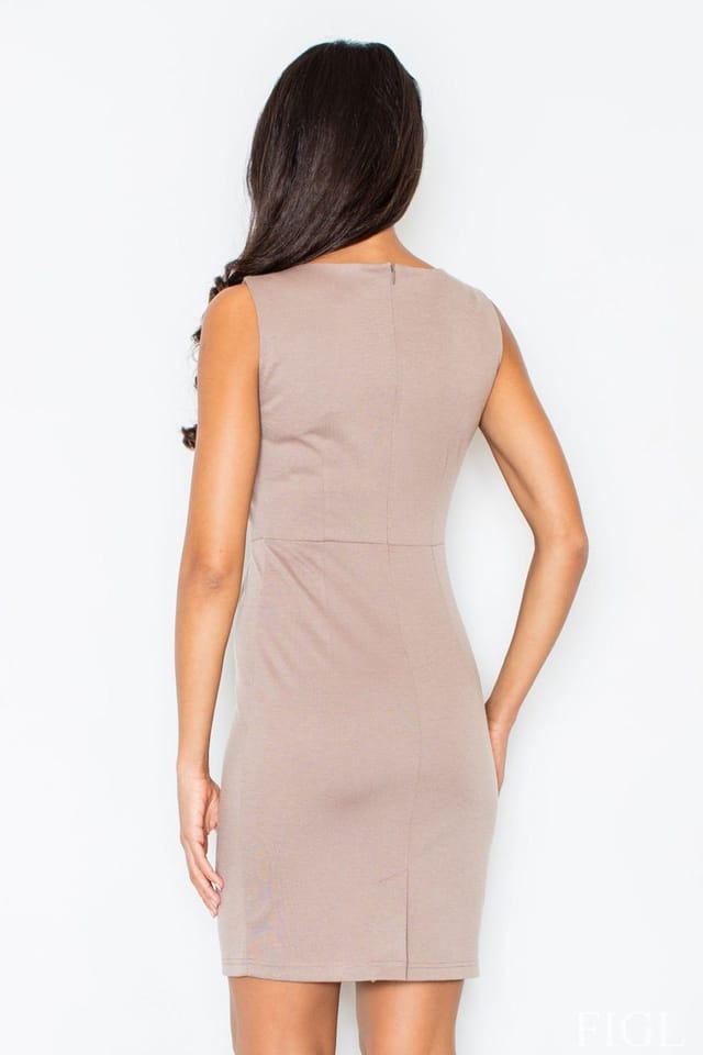 Love Lace Love Lace Women's Smooth Fit Daydress A Line Midi in Taupe - 2
