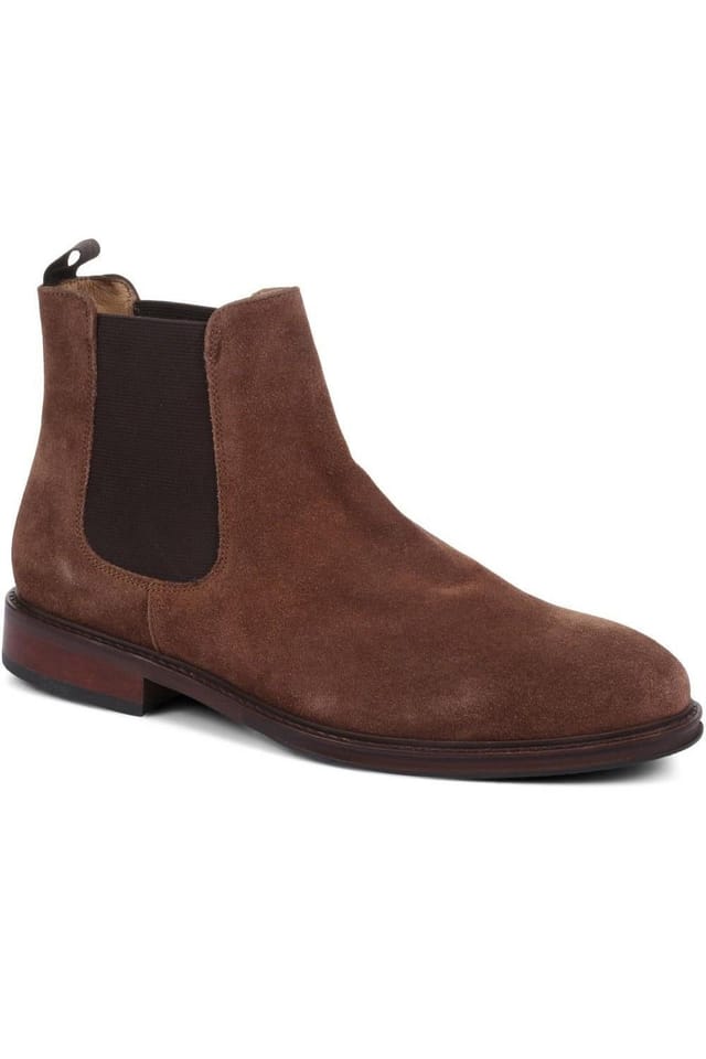 Jones Bootmaker Jones Bootmaker Men's Deakin Chelsea Boots in Brown - 2