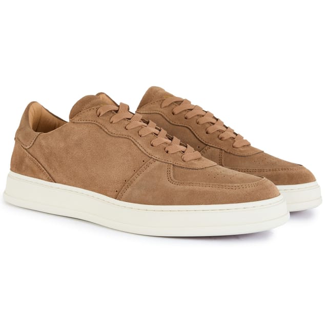 WALK LONDON Walk London Men's Nevada Trainers in Tan - 2