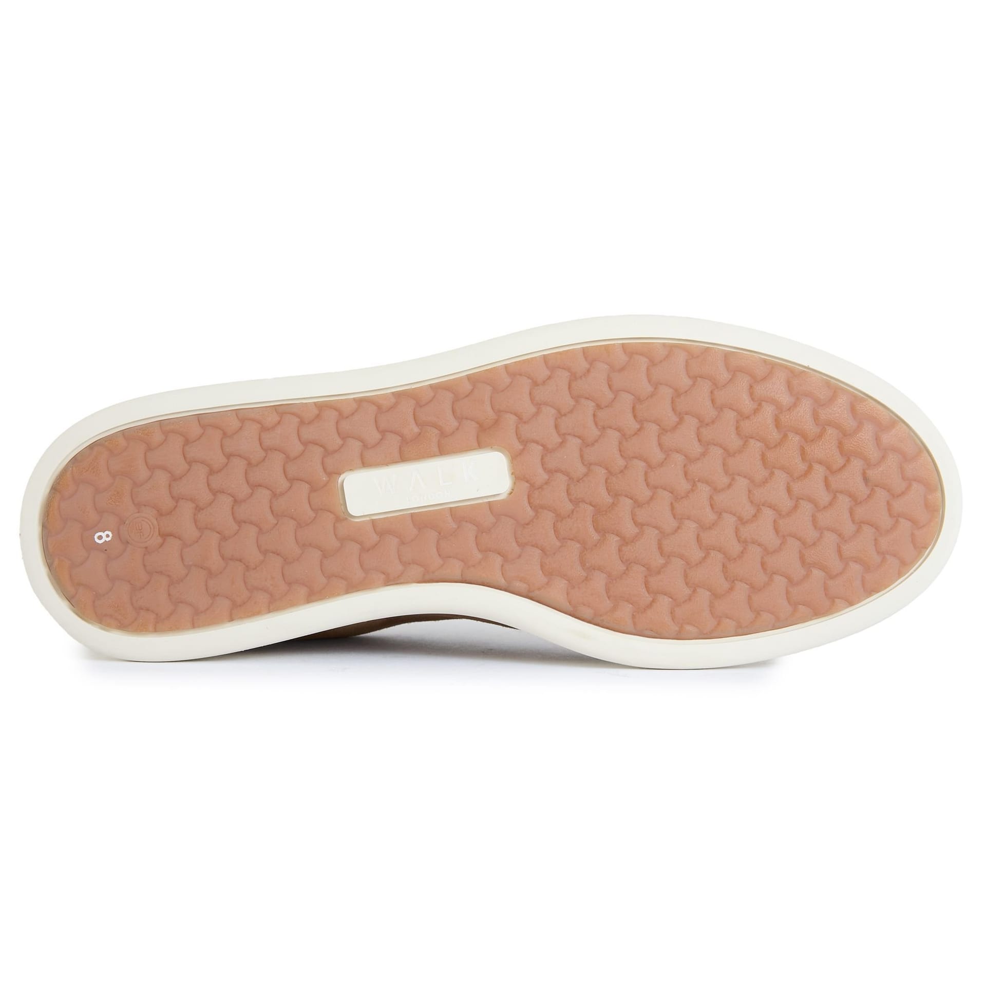 WALK LONDON Walk London Men's Nevada Trainers in Tan - 4
