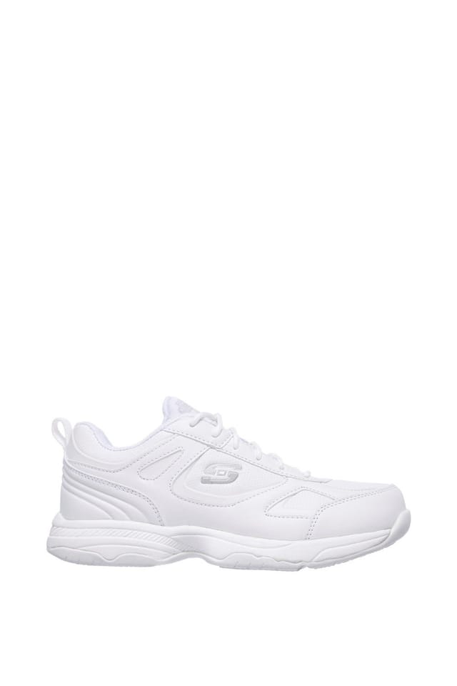 Skechers Skechers Women's Work Relaxed Fit: Dighton - Bricelyn SR Safety Shoe in White - 3