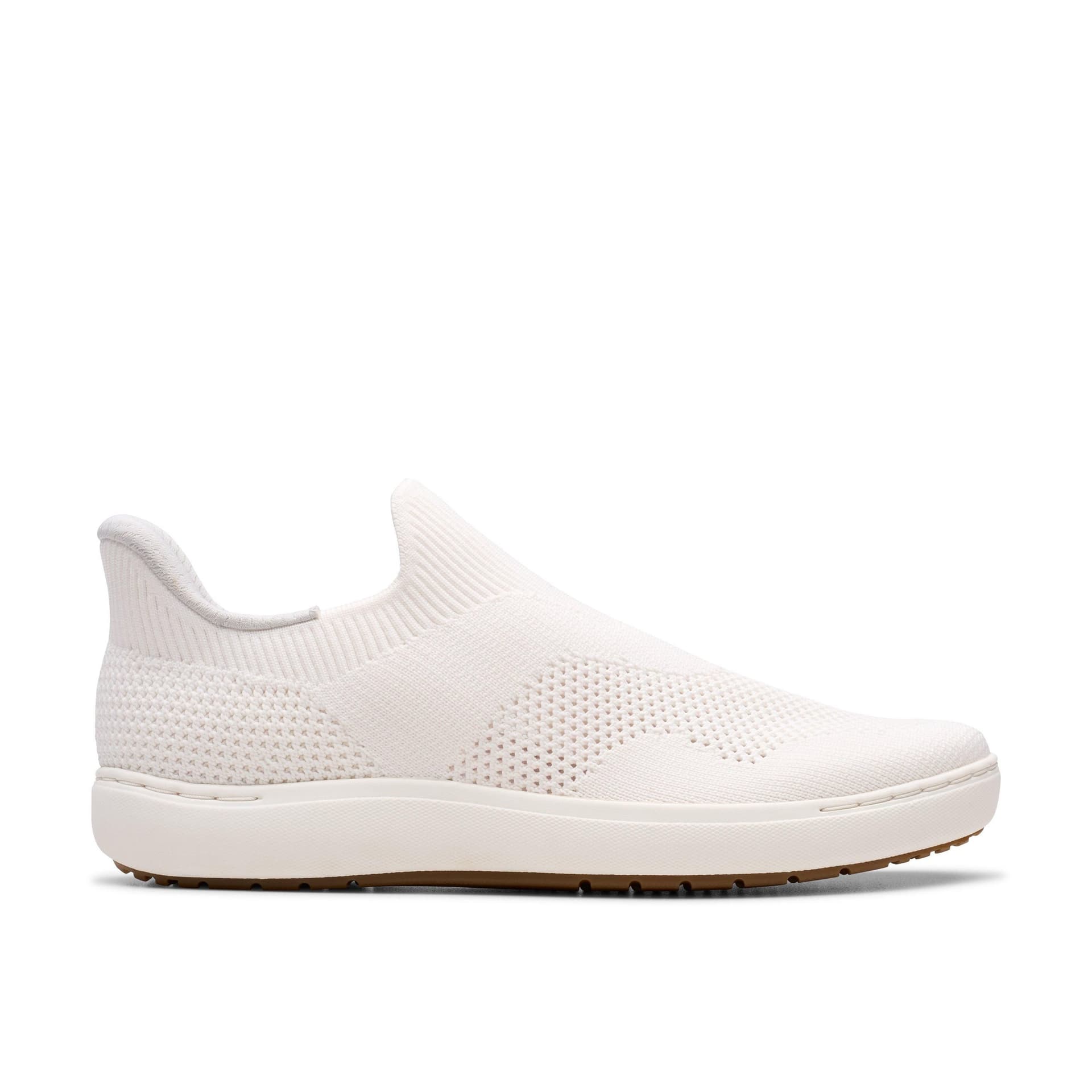 Clarks Clarks Women's Nalle Step White Knit Slip Ons