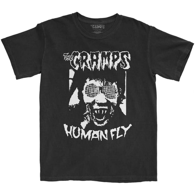 The Cramps The Cramps Men's Human Fly T-Shirt in Black - 2