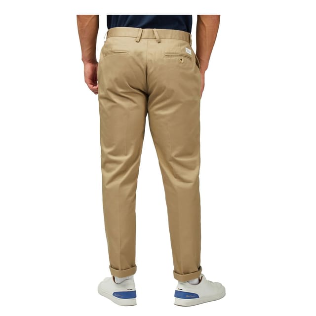 Ben Sherman Ben Sherman Men's Signature Stretch Slim Chinos in Stone - 2