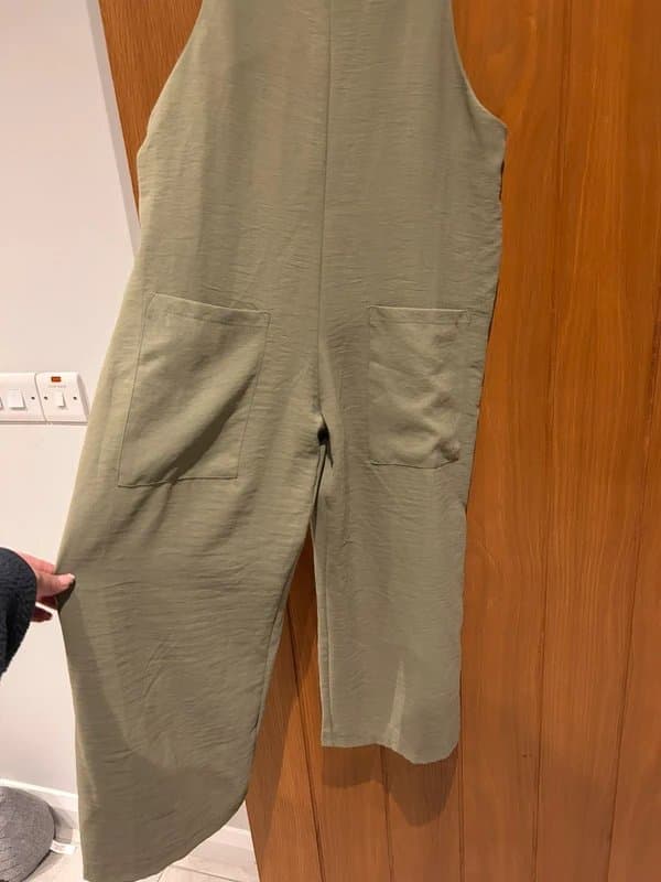New Look sage jumpsuit