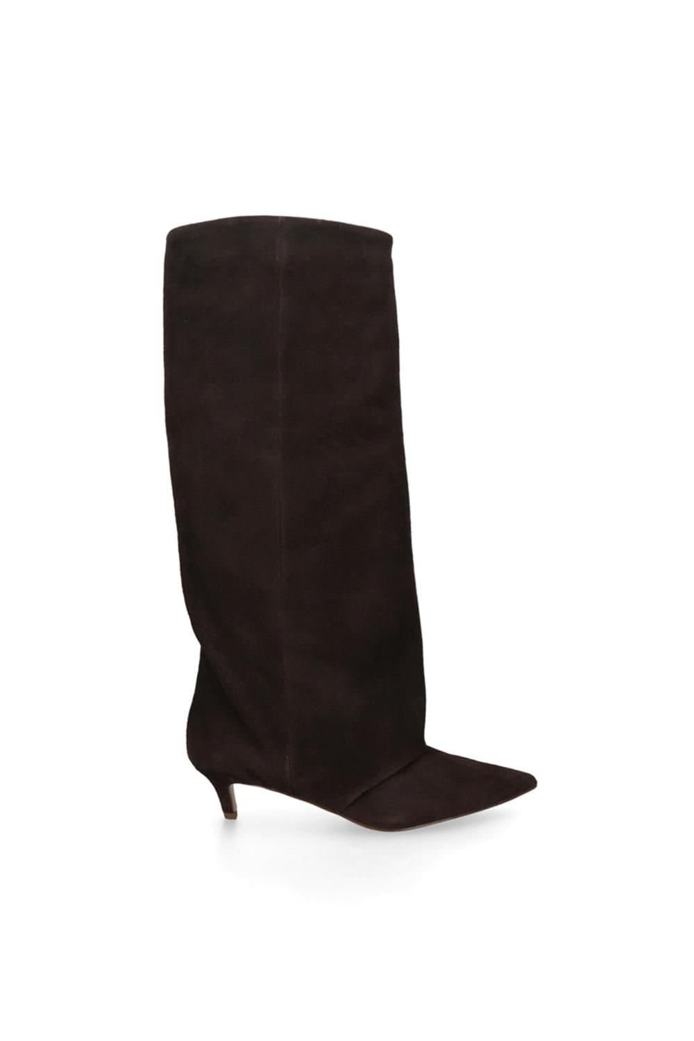 Steve Madden STEVE MADDEN Women's 'Luca Dark Brown Suede' Suede Boots