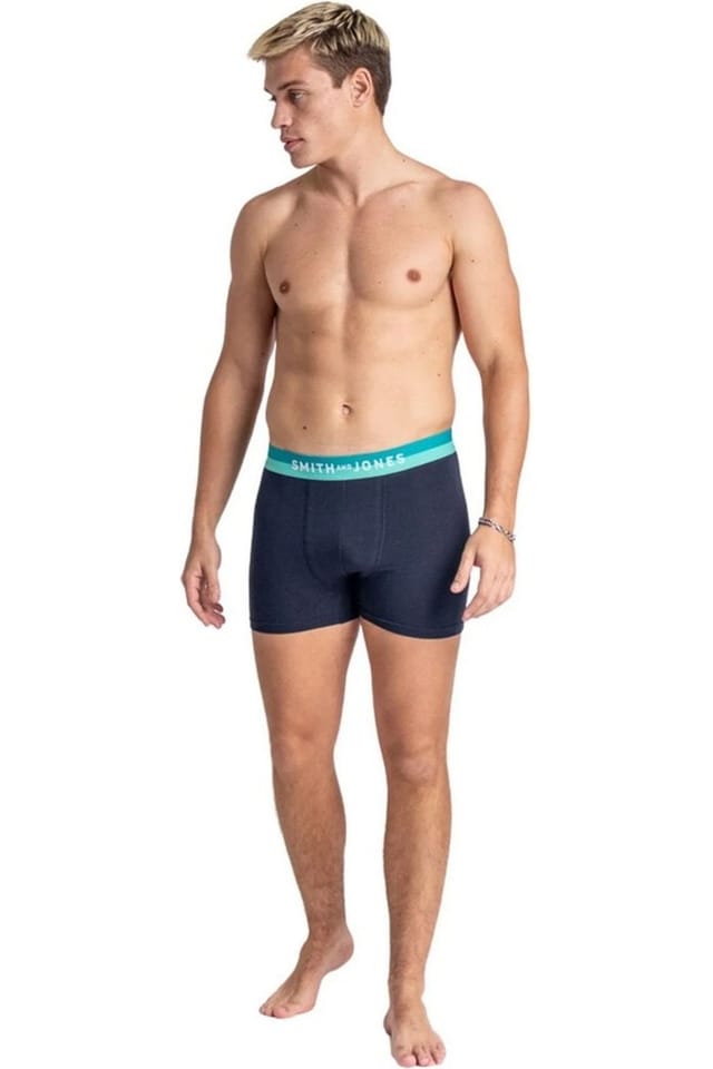 Smith & Jones Smith & Jones Men's Jaspin Boxer Shorts (Pack of 5) - 3