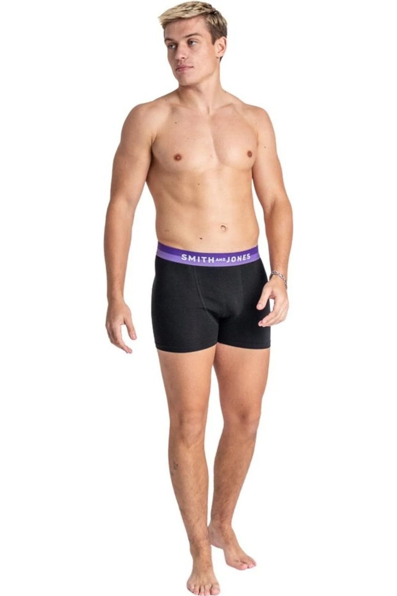Smith & Jones Smith & Jones Men's Jaspin Boxer Shorts (Pack of 5) - 4