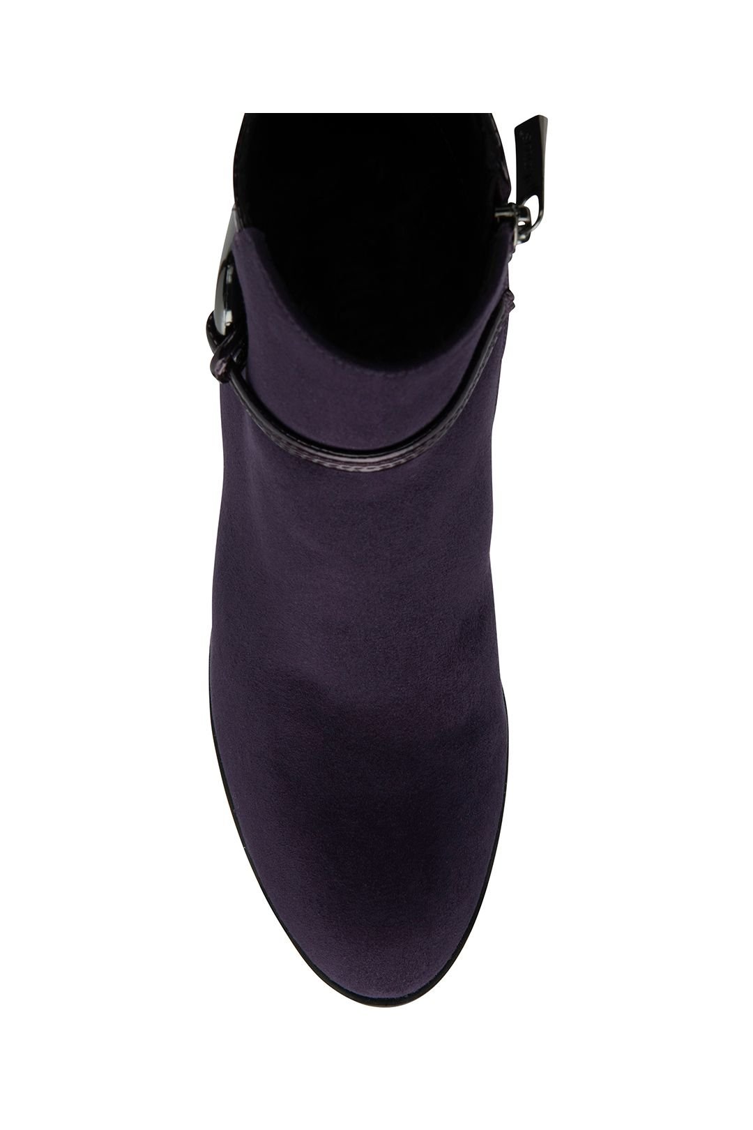 Lotus Lotus Women's 'Ebony' Heeled Ankle Boots in Purple - 4