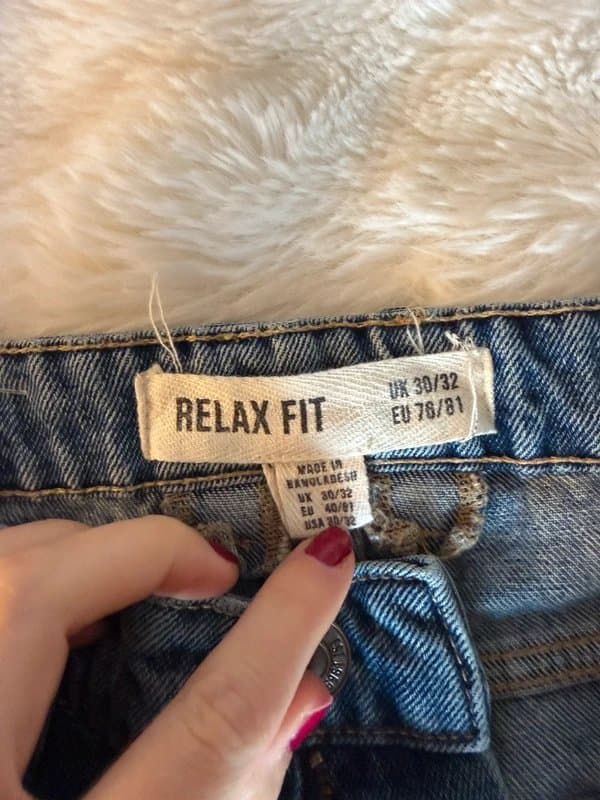 New Look Men’s Blue Relax Fit jeans