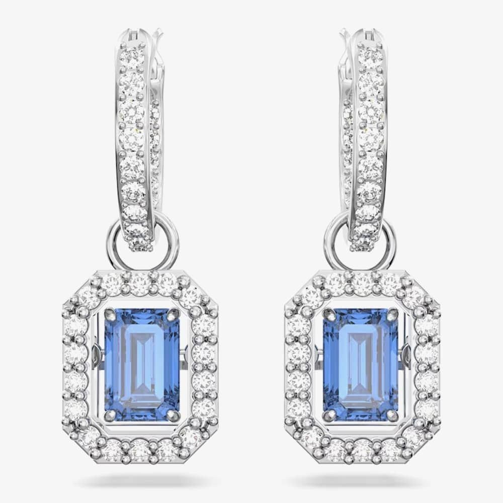 Swarovski Swarovski Women's Millenia Pendant Hoop Earrings 5619500 in Silver - 2