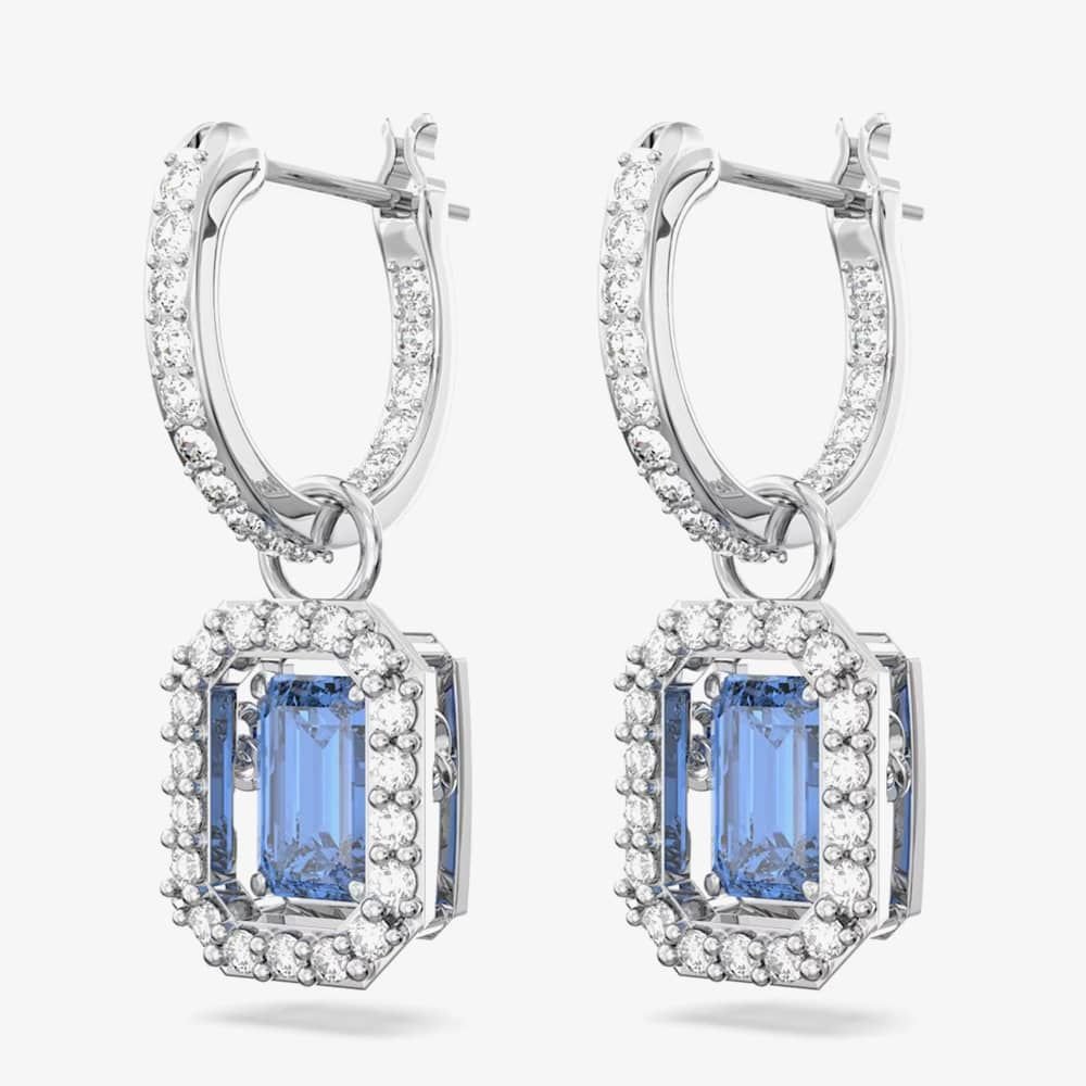 Swarovski Swarovski Women's Millenia Pendant Hoop Earrings 5619500 in Silver - 3