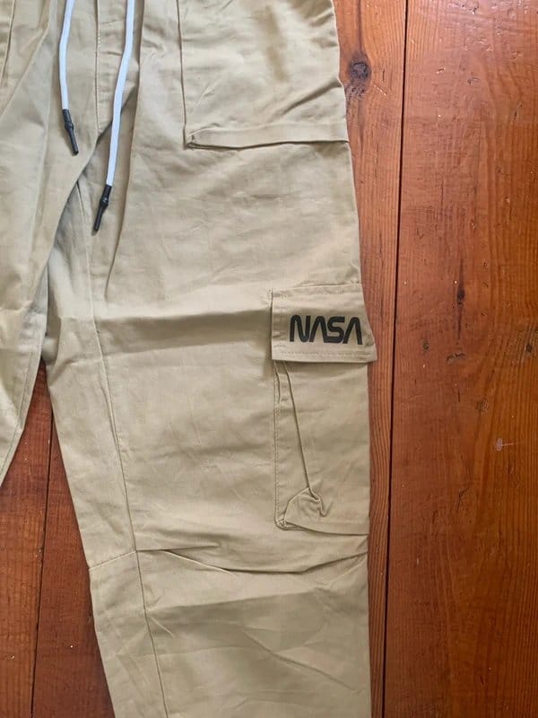 Shein Khaki Combat Cargo Trousers