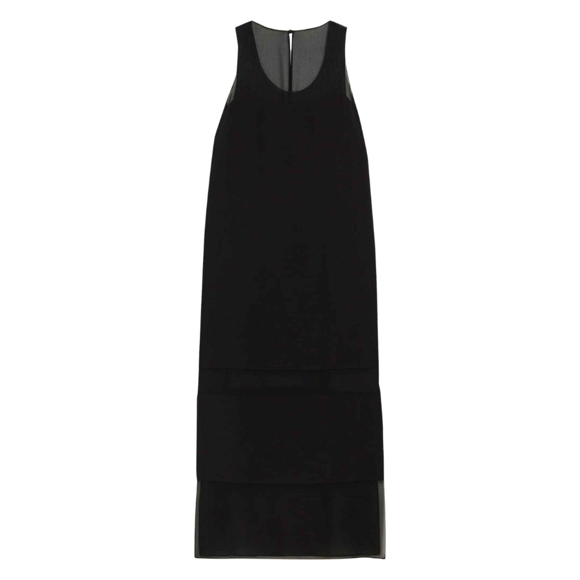 Ted Baker Ted Baker Women's Mephora Sleeveless Round Neck Regular Fit Midi Dress in Black