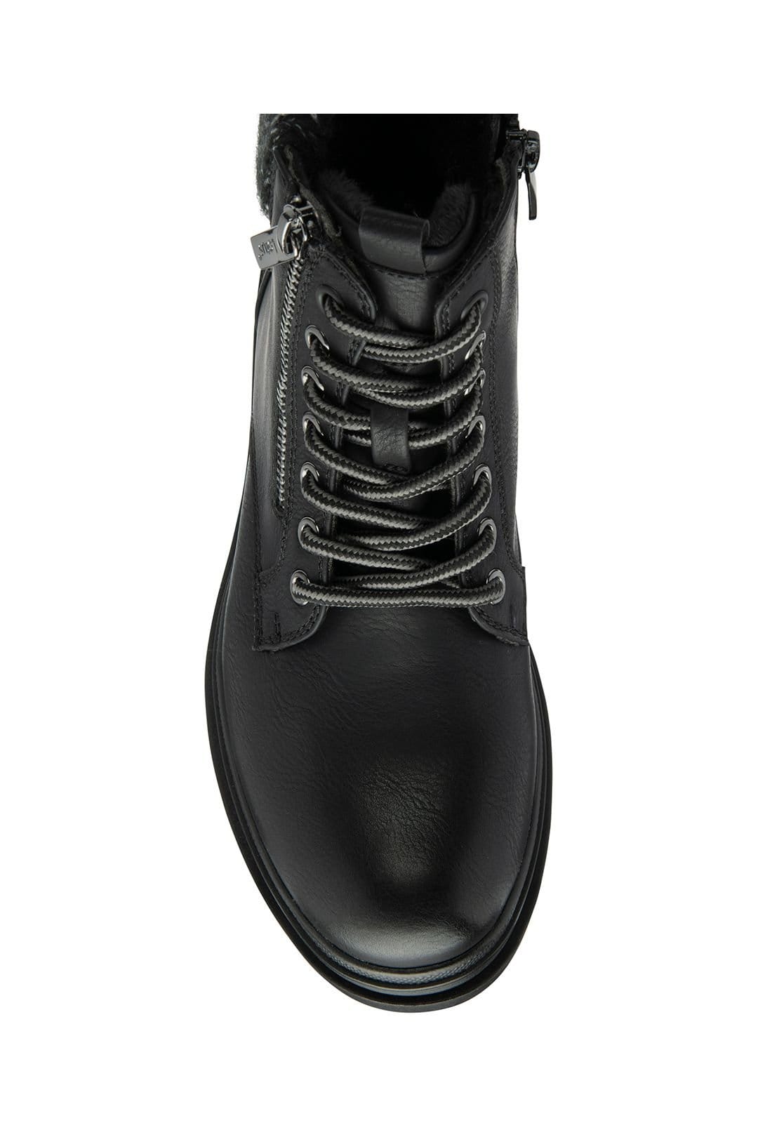 Lotus Lotus Women's 'Saundra' Zip-Up Ankle Boots in Black - 4