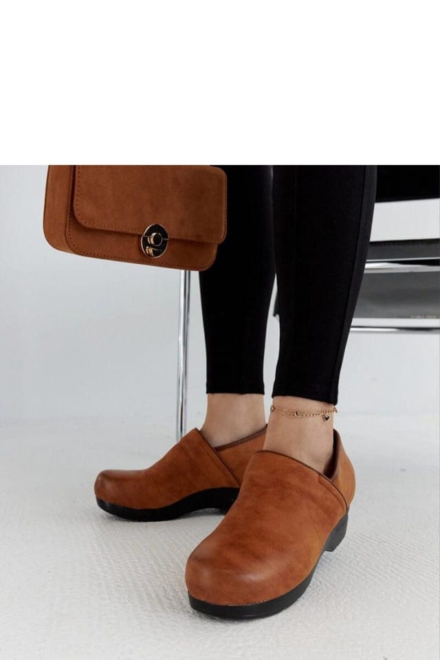 Love Lace Love Lace Women's Half Shoes Platform Loafers Slip On for Fall Winter in Brown - 2