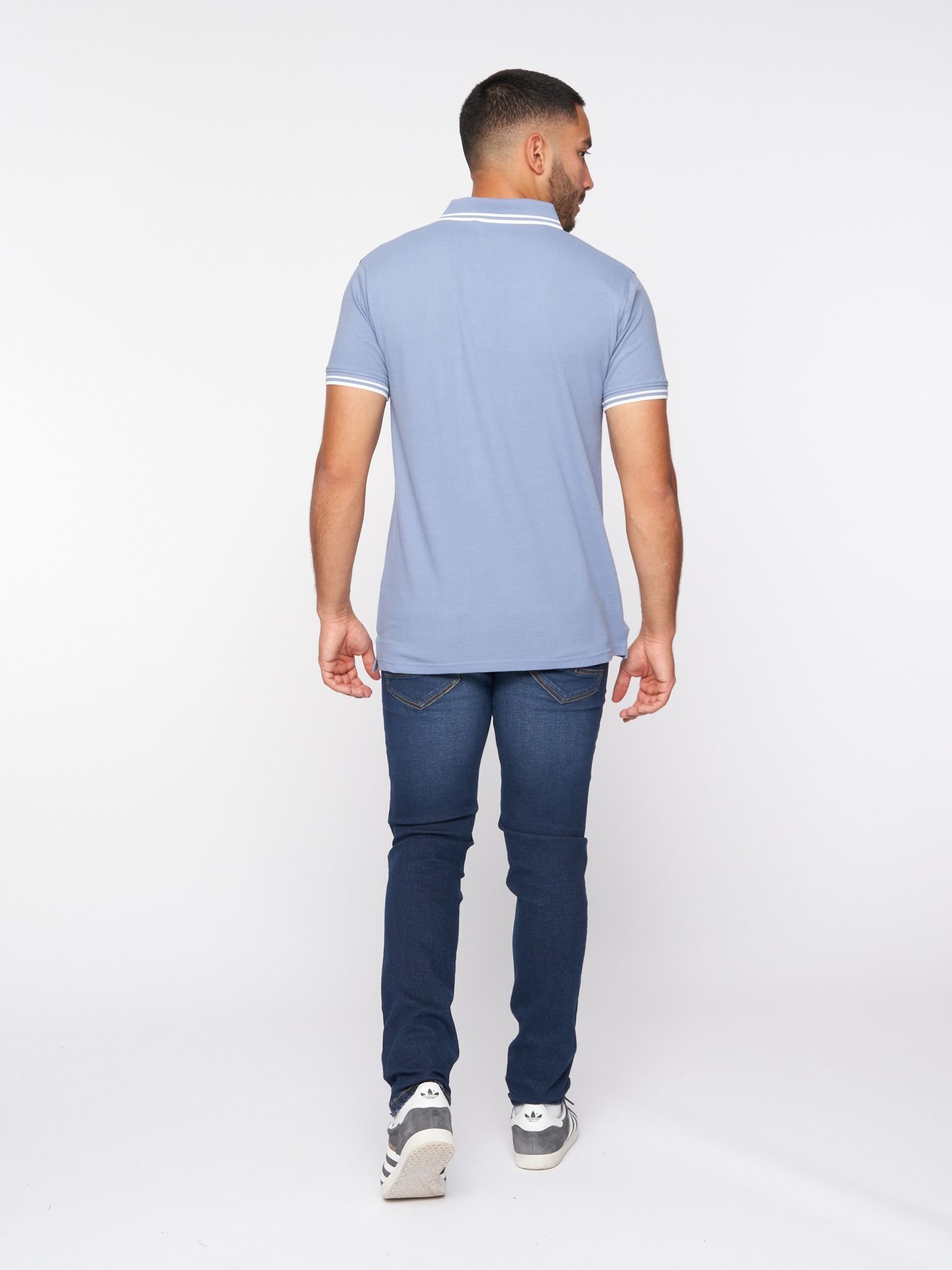 One True Saxon One True Saxon Men's Dexon Polo in Blue - 2