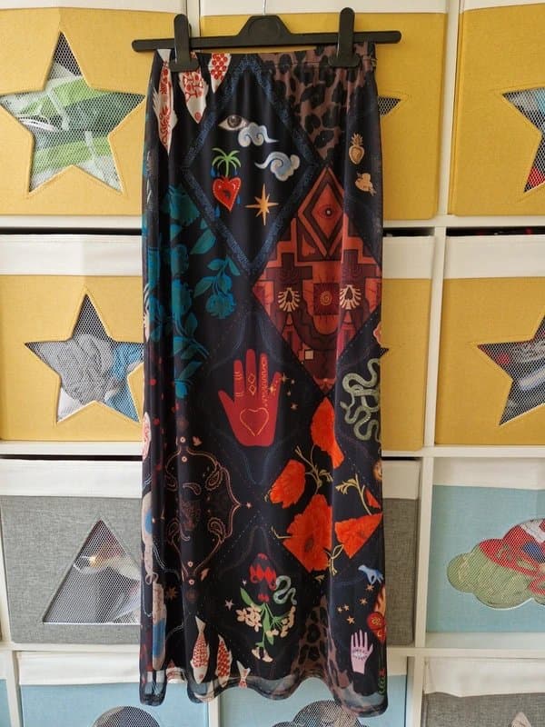Never Fully Dressed Never fully dressed women's Night Garden Dorris Skirt size UK 6 BNWOT