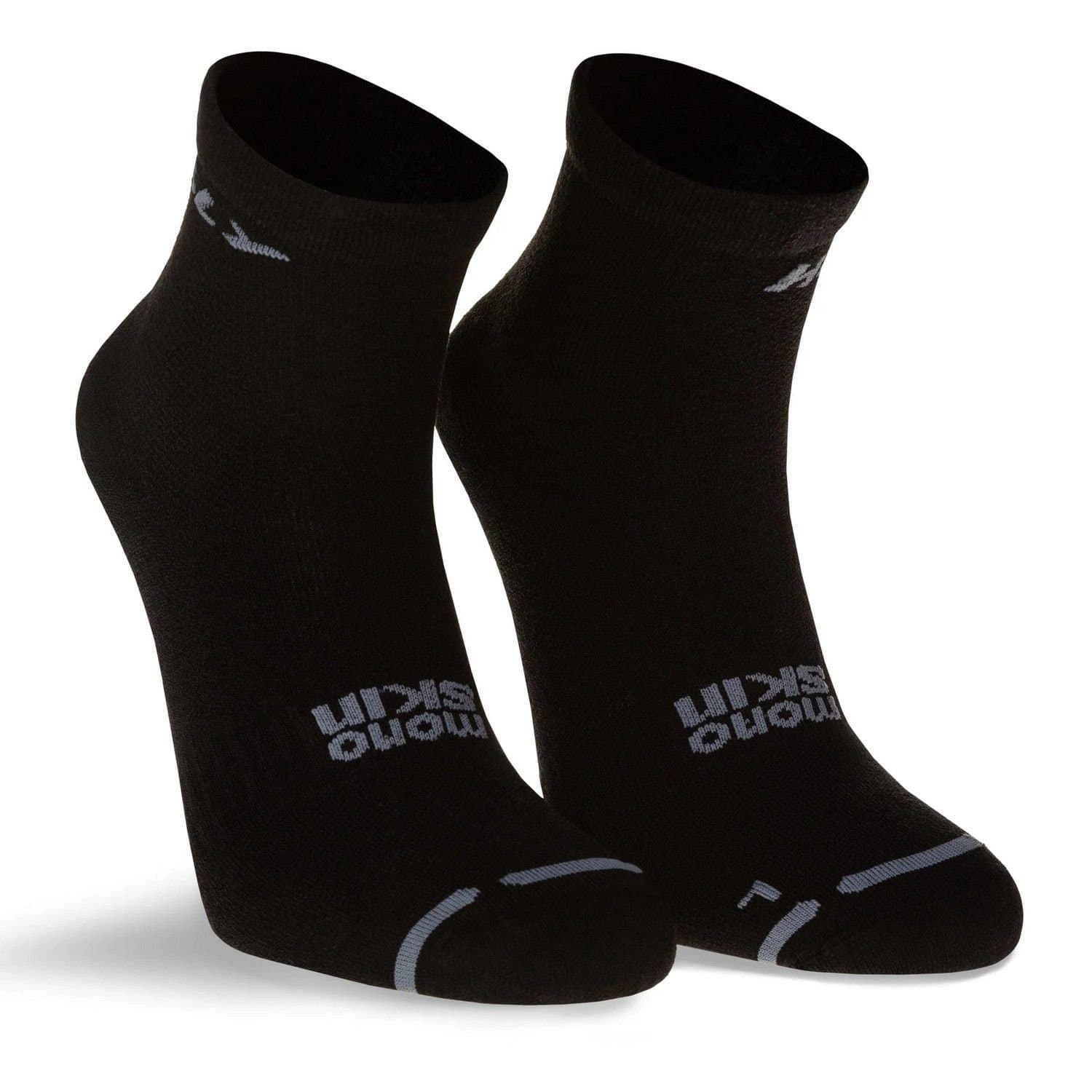 Hilly Hilly Men's Active Ankle Socks in Black