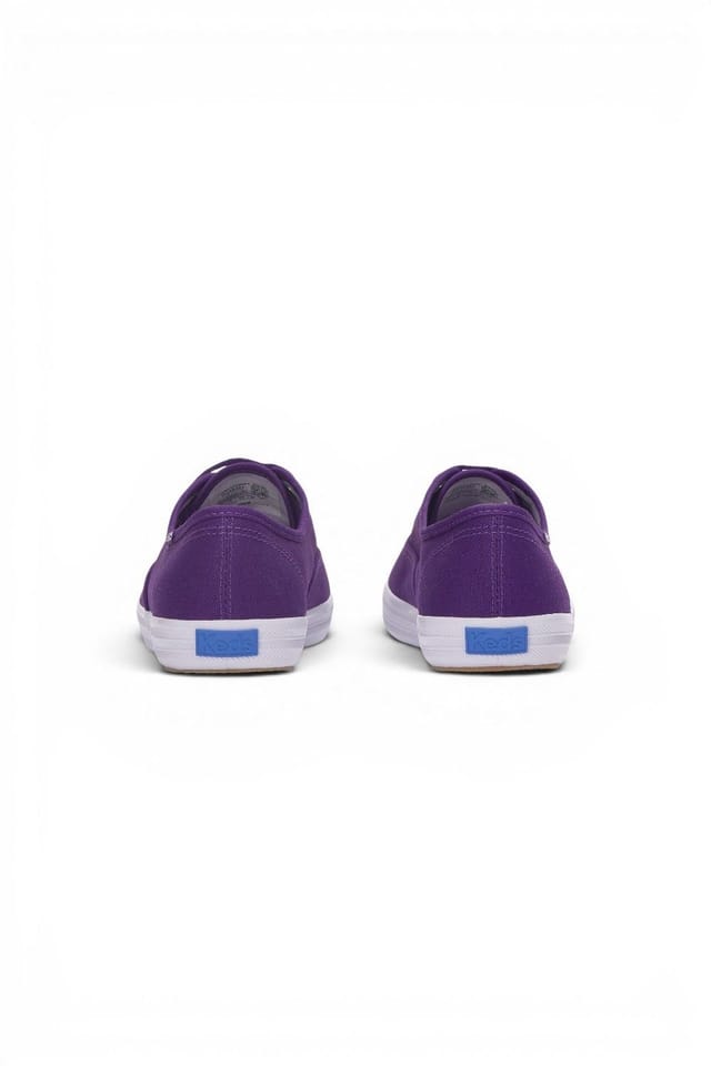 keds Keds Women's Champion Originals Canvas Lace-Up in Purple - 3