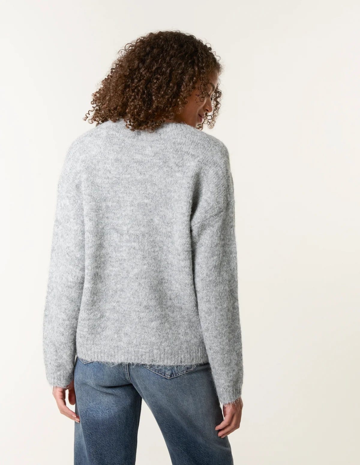 Blue Vanilla Jumper With Embroidered Flowers - 4
