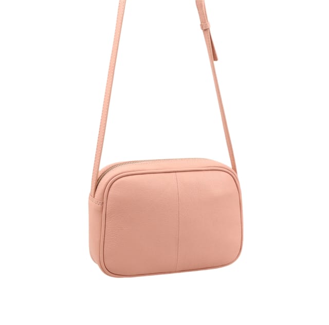 Paul Costelloe Paul Costelloe Women's Cooper Leather Cross Body Bag in Coral - 2