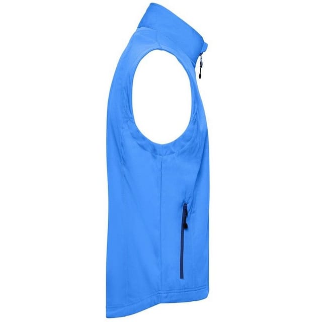 James and Nicholson James and Nicholson Men's Softshell Gilet in Dark Blue - 3