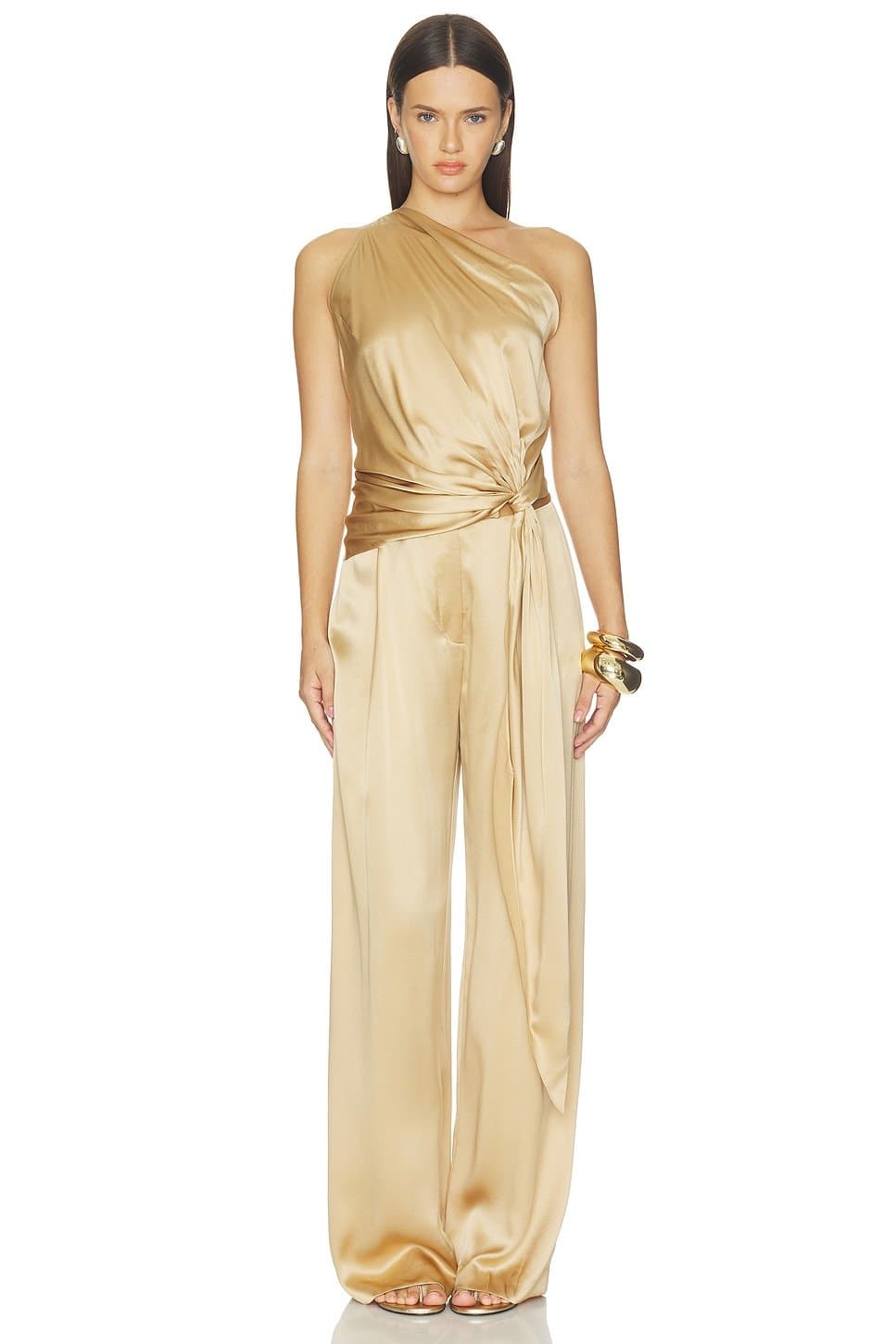 revolve Asymmetrical Drape Top With Tail
