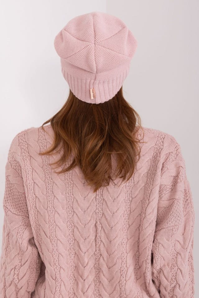 Love Lace Love Lace Women's Style Winter Hat with Adjustable Strap Everyday Closure in Pink - 3