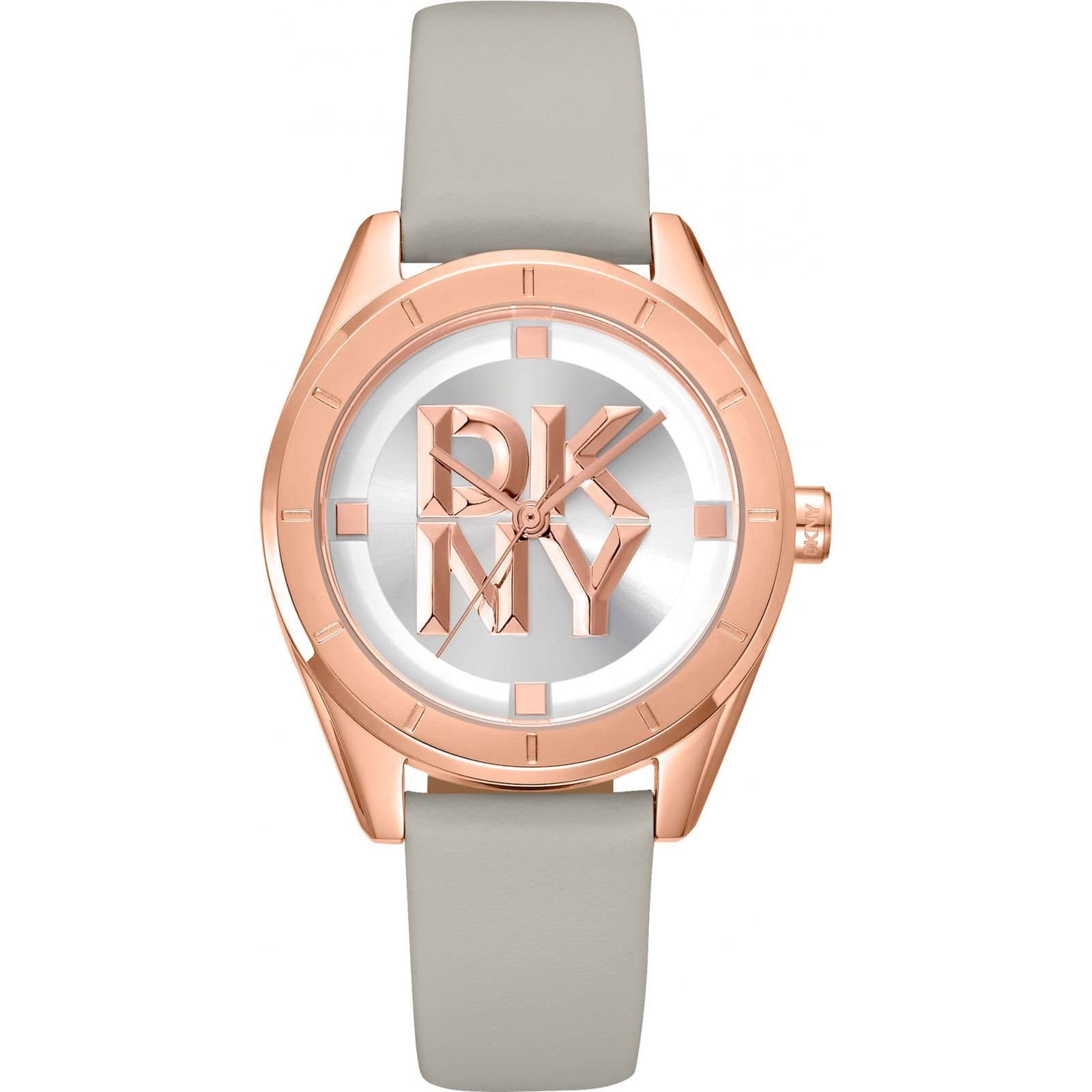 DKNY DKNY Women's DK1L016L0035 Chambers 34mm Quartz Watch in Grey