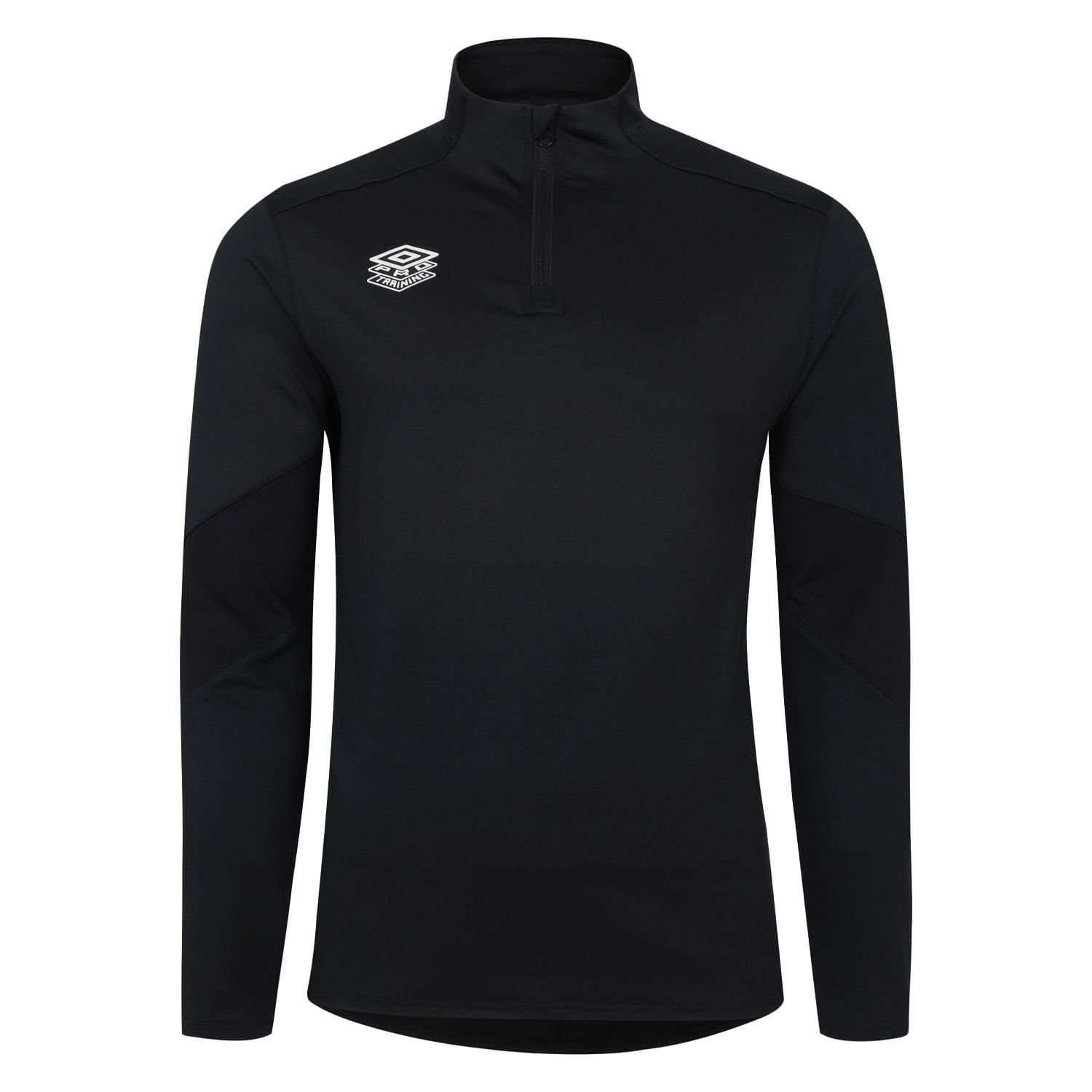 Umbro Umbro Men's Optimus Training Quarter Zip Midlayer in Black