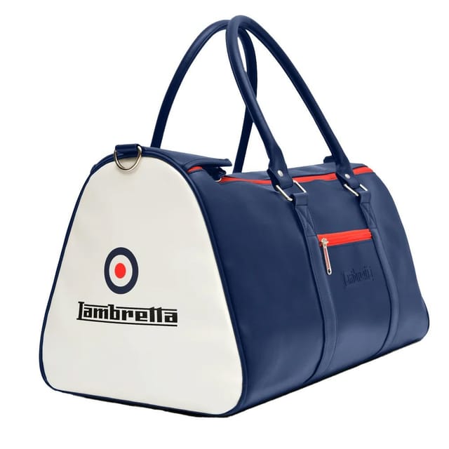 Lambretta Lambretta Men's Retro Sports Duffle Bag in Navy - 2