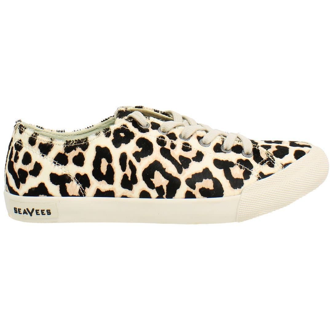 Seavees Seavees Women's Monterey Mulholland Lace-Up Brown Synthetic Plimsolls