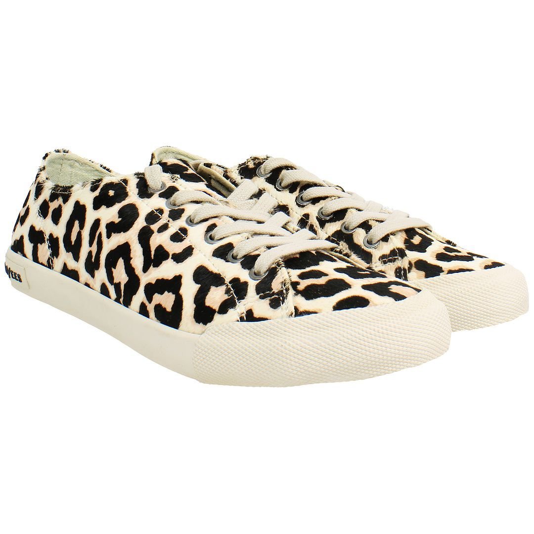 Seavees Seavees Women's Monterey Mulholland Lace-Up Brown Synthetic Plimsolls - 2